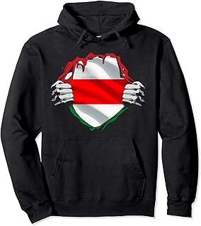 Free Belarus Flag Support Belarus Protest Symbol Pullover Hoodie