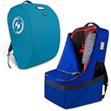YOREPEK Car Seat Travel Bag, Car Seats Backpack for Air Travel, Car Seat Travel Bag for Airplane, Compatible with Doona or Evenflo Shyft DualRide without Base