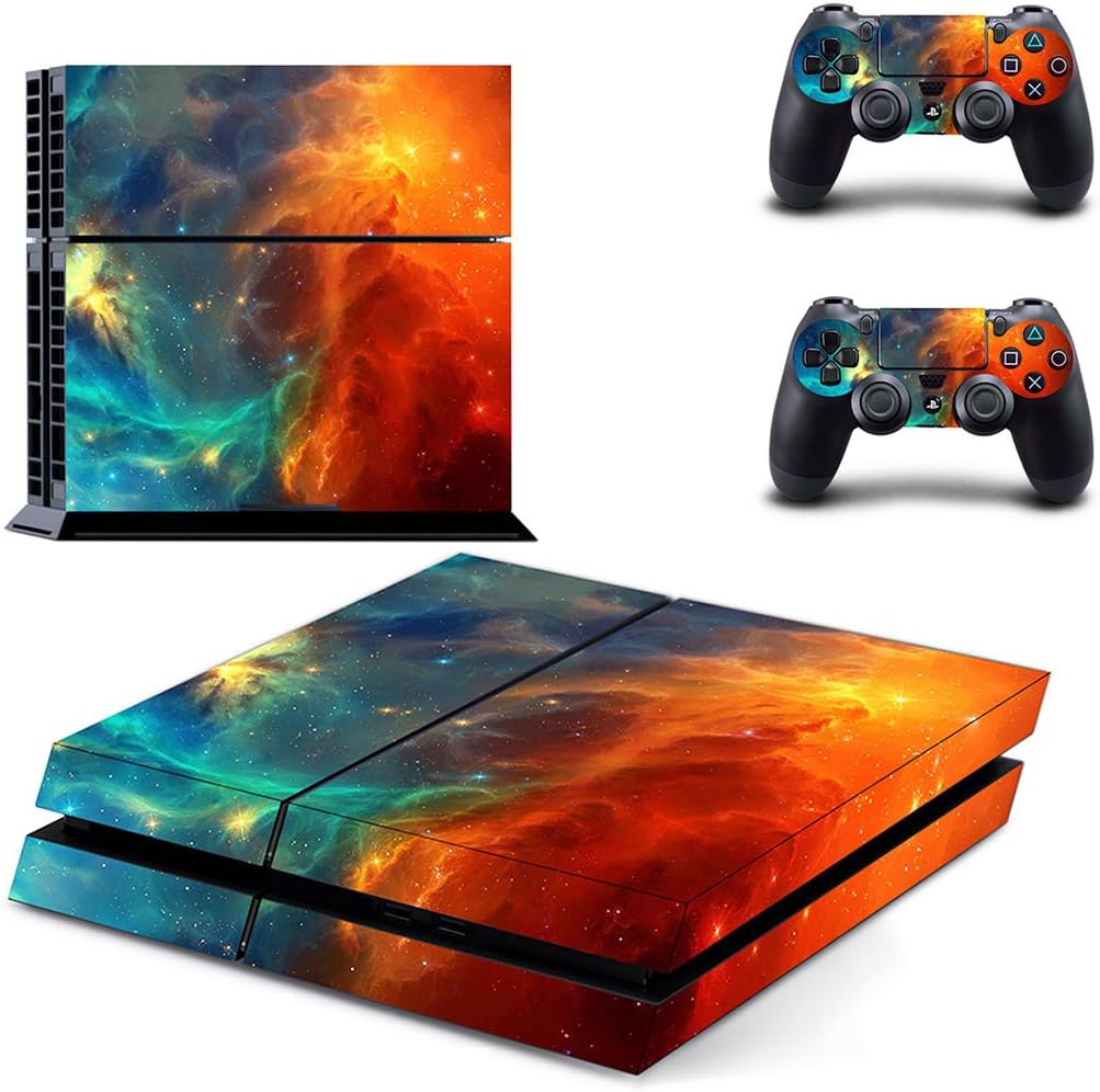 Elton Space Protector Skin Decal Sticker for PS4 PlayStation 4 Console Controller [video game]