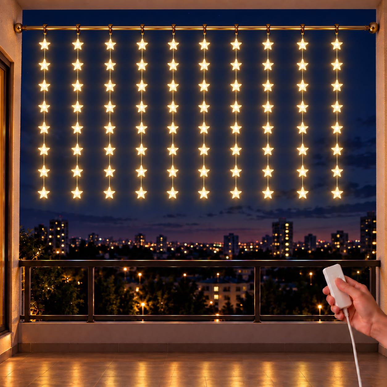 Diya Fairy Lights - 80 LED String Lights -24