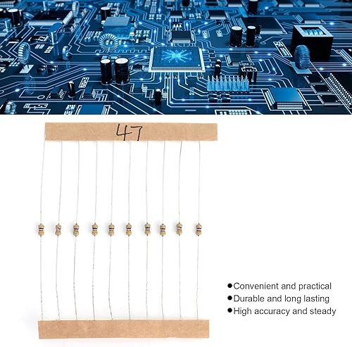 Miniatura 7 de Resistors Matching Set, Assorted Resistor Graphite 101M Convenient for Experiments for DIY Projects