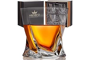 Norlan Whiskey Glass Set of 4: Enhance Your Whisky Drinking Experience