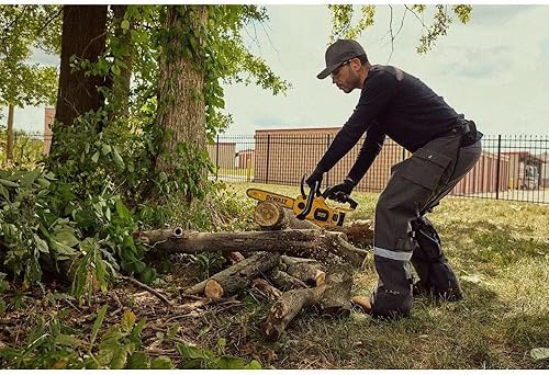 Miniatura 8 de DEWALT Kit de motosierra inalámbrica de 20 V MAX de 12 pulgadas con batería y cargador incluidos (DCCS621P1)