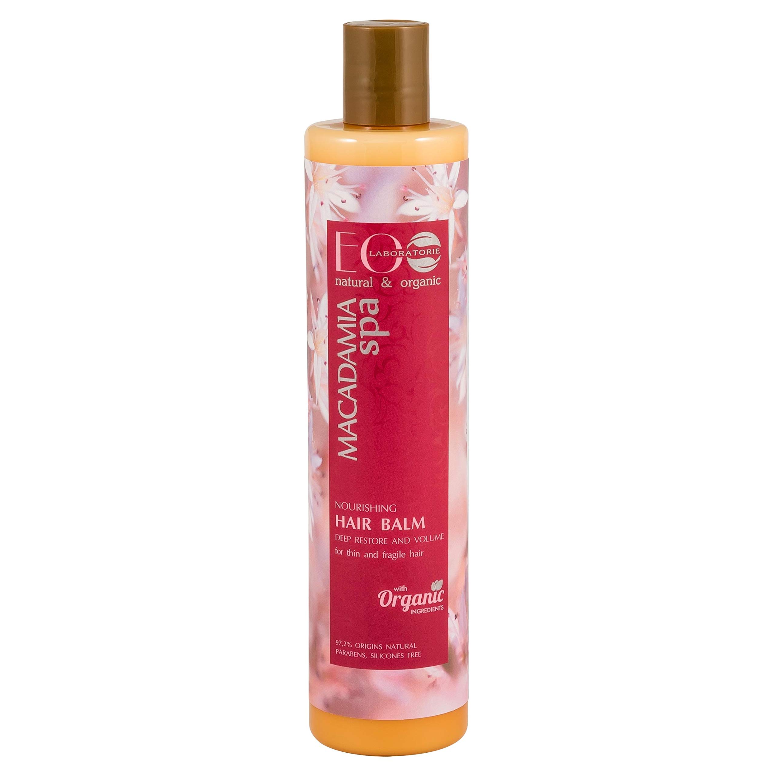 EO LaboratorieOrganic Nourishing Balsam With Macadamia Oil Deep Restore And Volume - SILICON AND PARABEN FREE