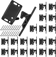 SENENQU 20 Pack RV Cabinet Door Latches - 10 lbs Pull Force Drawer Catches for RV, Camper, Trailer, Kitchen, Boats - Easy Install ABS
