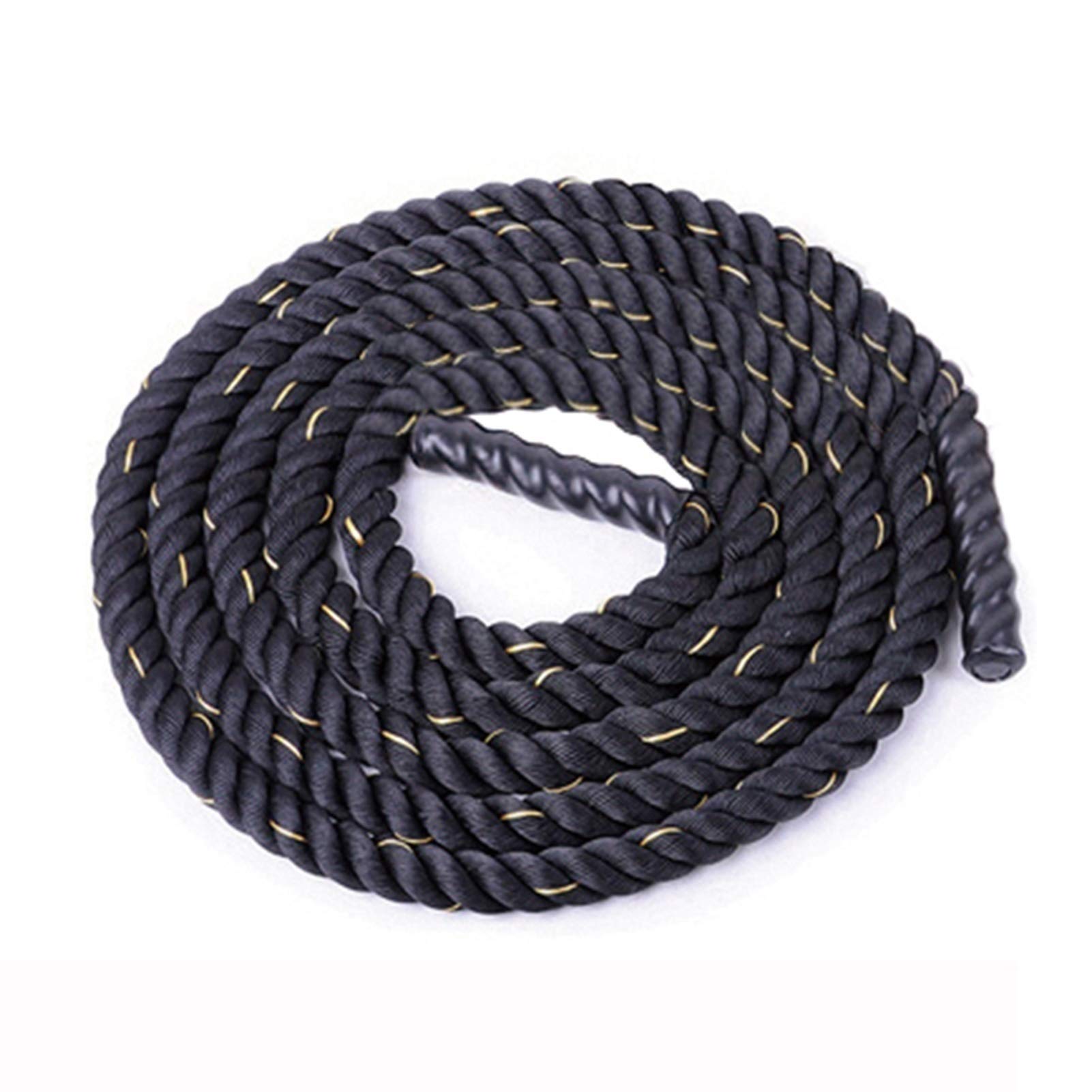 Battle Rope Hua Krafttraining Battle Seil 25mm 15m Ist Für Den Außenbereich, Fitnessseil, Männlich Und Weiblicher Kernmuskeltraining Wurfseil, Aerobic-Übungen