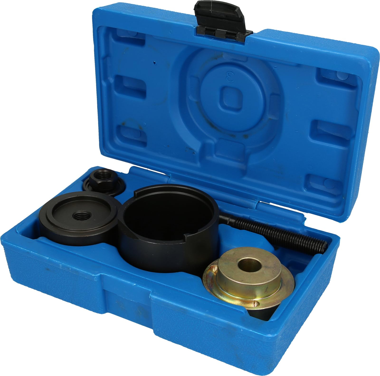 BRILLIANT TOOLS BT671900 Vorderachs-Querlenkerbuchsen-Werkzeug für VAG [Powered by KS TOOLS], Mit Stabiler Blauer Box, 5-Tlg