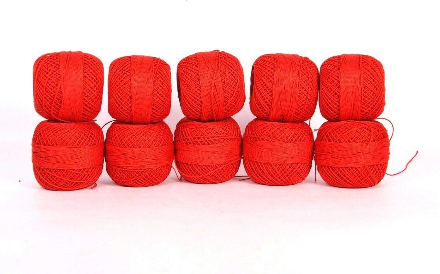 20 grm Mercer Cotton Crochet Yarn Craft Tatting Knit Embroidery Lace Thread