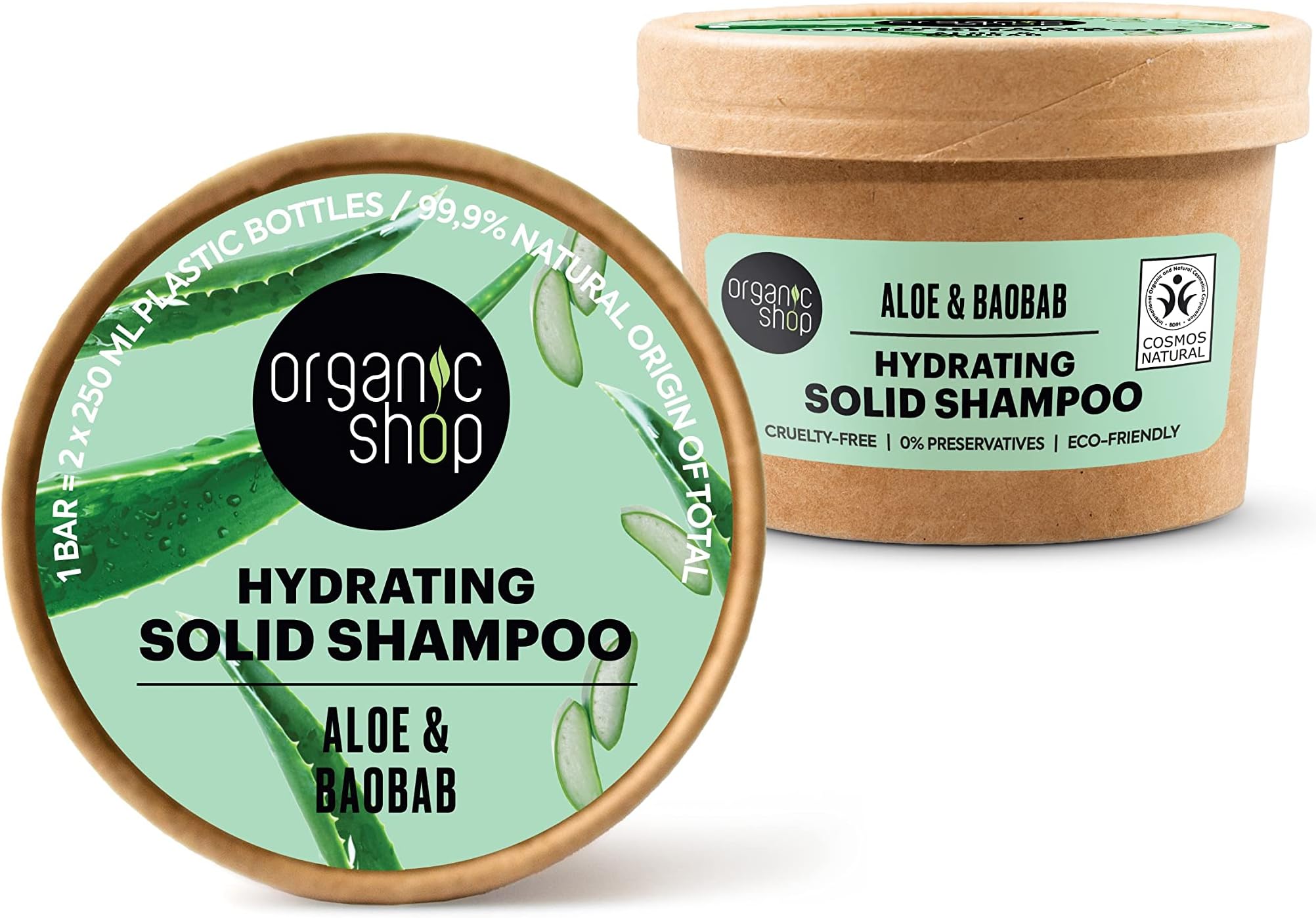 Aloe CHAMPU SOLIDO HYDRATANTE 60GR