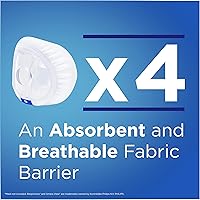 Vista 5 de resplabs - Forros para mascarilla CPAP Compatible con la máscara CPAP de cara completa Amara View de Philips Respironics Pequeño Paquete de 4