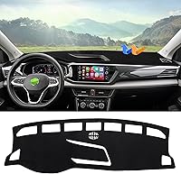 Vista 18 de Autorder Alfombrilla de Salpicadero para Rivian R1T 2022-2025 2026 Accesorios Cubierta de Salpicadero Manta de Salpicadero Franela Protección contra