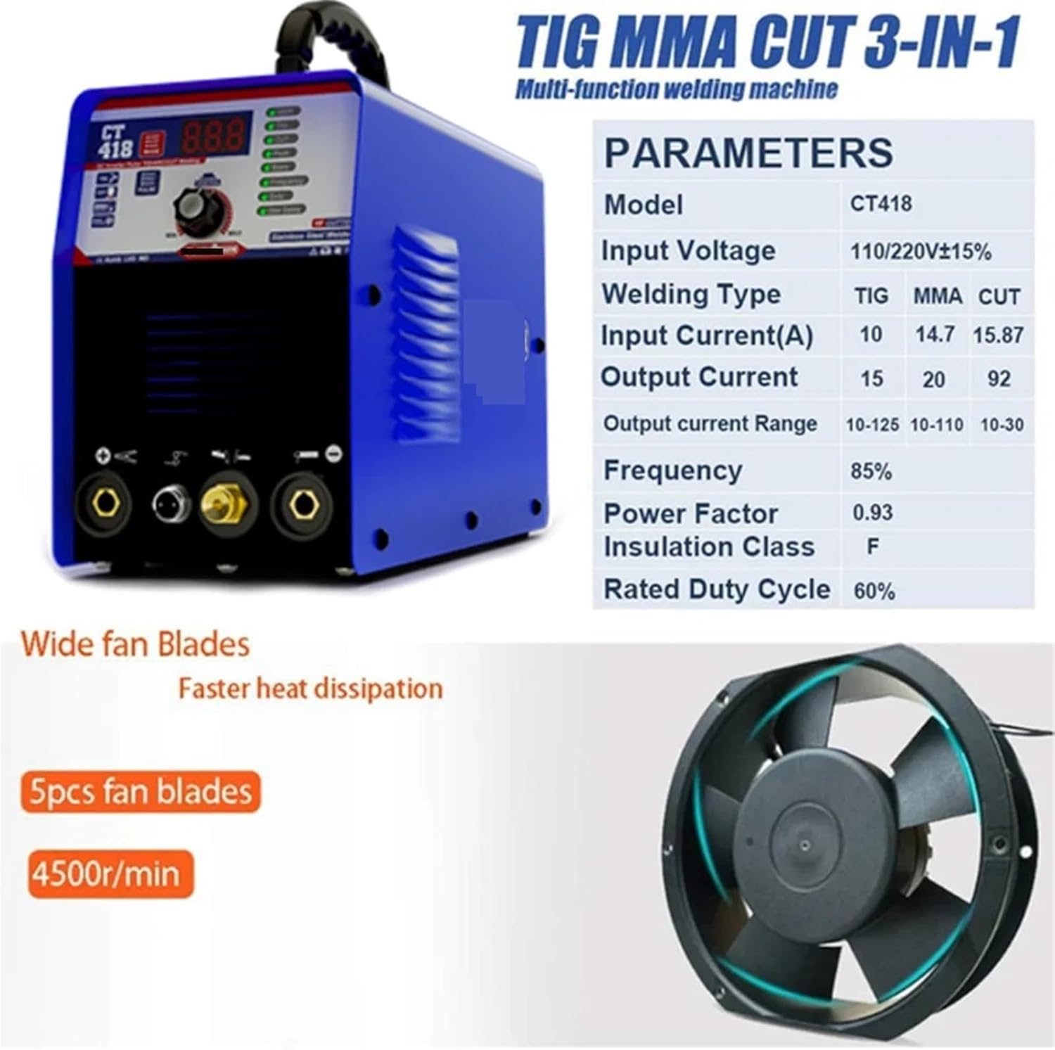 スーパースペック】交流/直流 インバーター TIG溶接機+プラズマカッター SUPER250PL AC/DC 青！パルス 単相100V/200V 鉄  ステン アルミa 多機能インバーター TIG溶接機 交流⁄直流+プラズマカッター+アーク溶接 【スーパースペック】交流/直流 インバーター TIG溶接機+  ... プラズマ溶接機 4 in1 溶接機 CT418 TIG カット MMA パルス DC インバーター 220 IGBT Tig 溶接プ