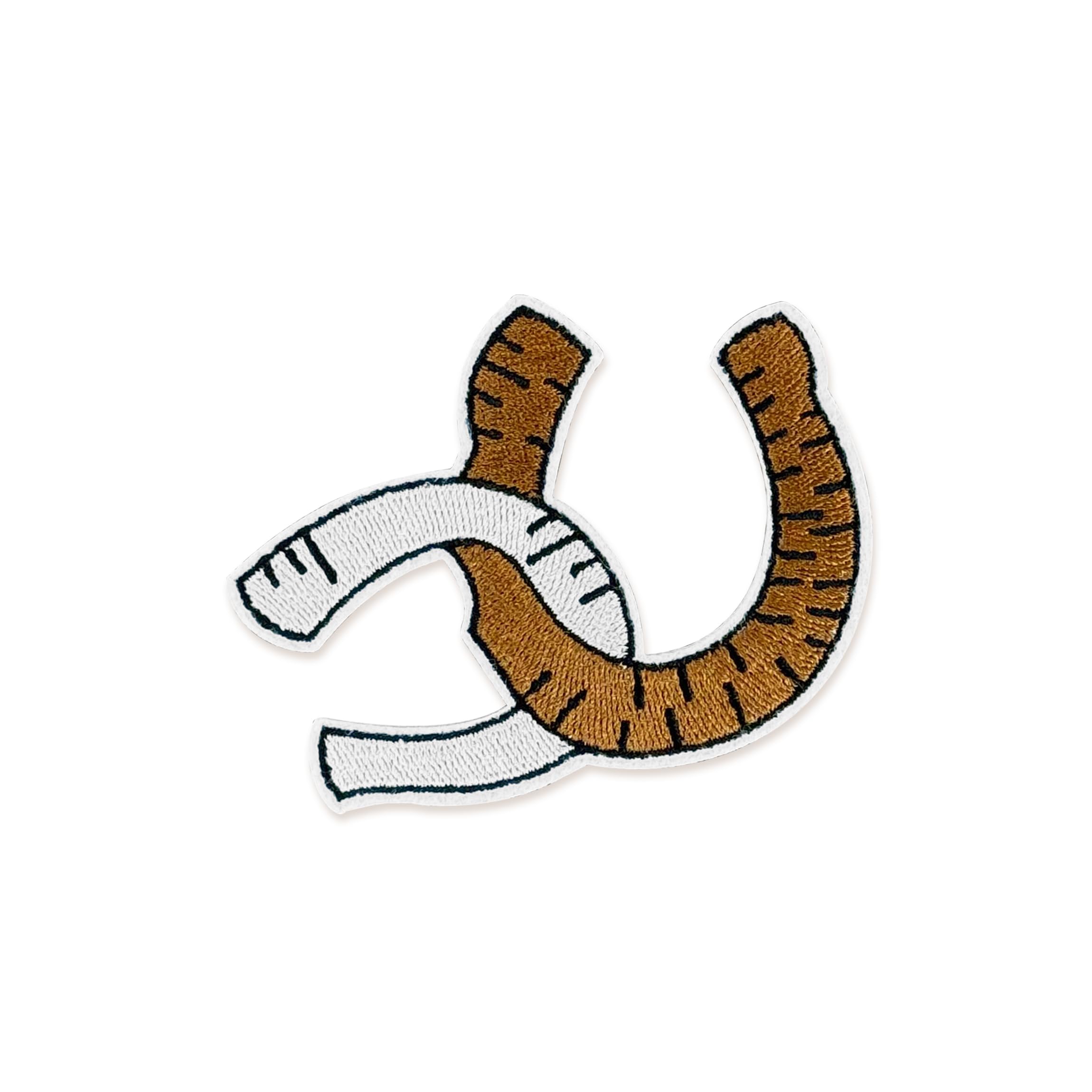 NACRE APPAREL Iron on Patches Horseshoe Embroidered Patch for Backpacks Clothing Hat Jeans Jacket #33