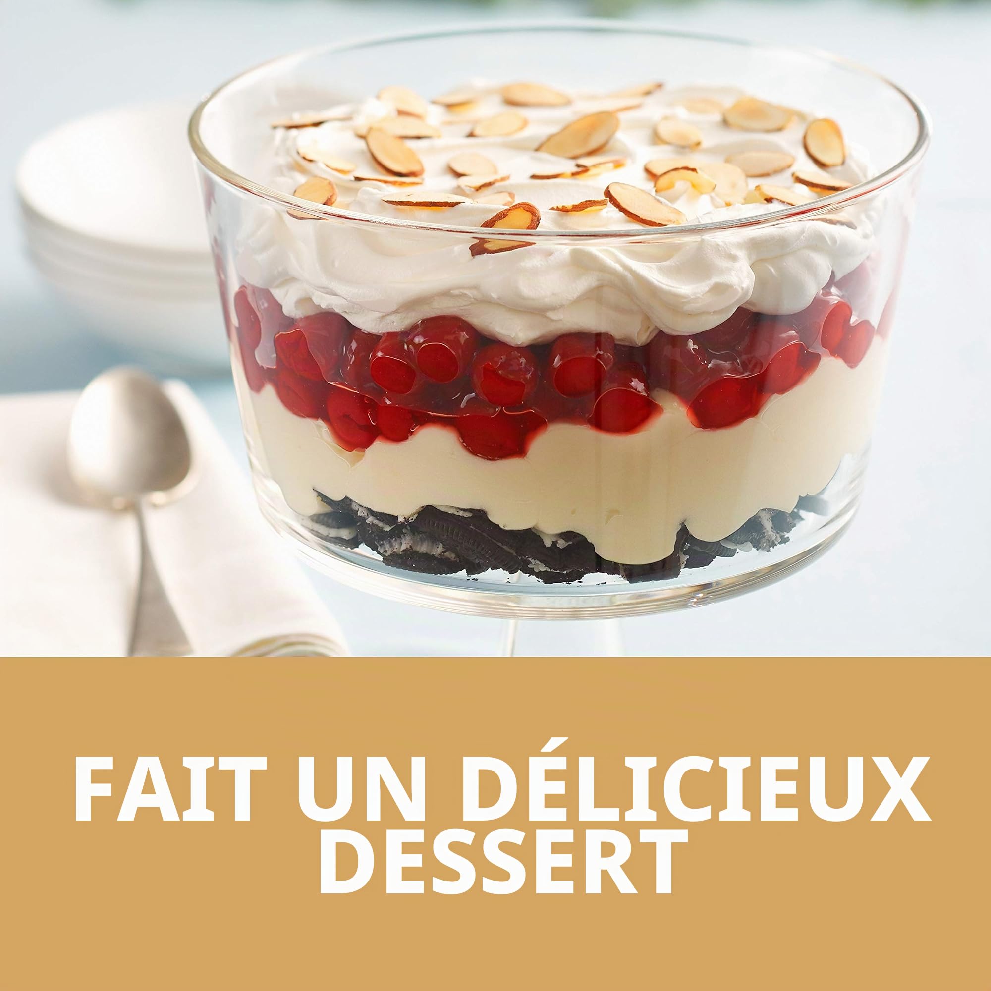 Jell-O Instant Pudding Et Pie Filling, Vanilla Française, 3.4Ounce Boxes (Paquet De 6)