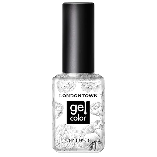 Miniatura 56 de LONDONTOWN Esmalte de uñas de gel UV/LED, de larga duración, resistente al astillado, color de alto brillo, esmalte rosa brillante, 0.4 fl oz/.40