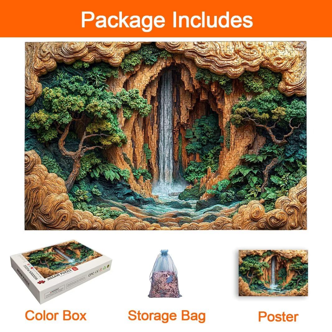 Puzzle 2000 Pezzi, Puzzle Autunno, Misura: 100x71cm, Regalo Donna -8785