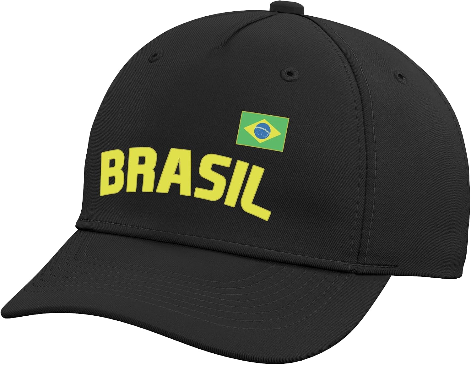 Brasil Brazilian Pride Brazil Flag International Country Adjustable Baseball Hat