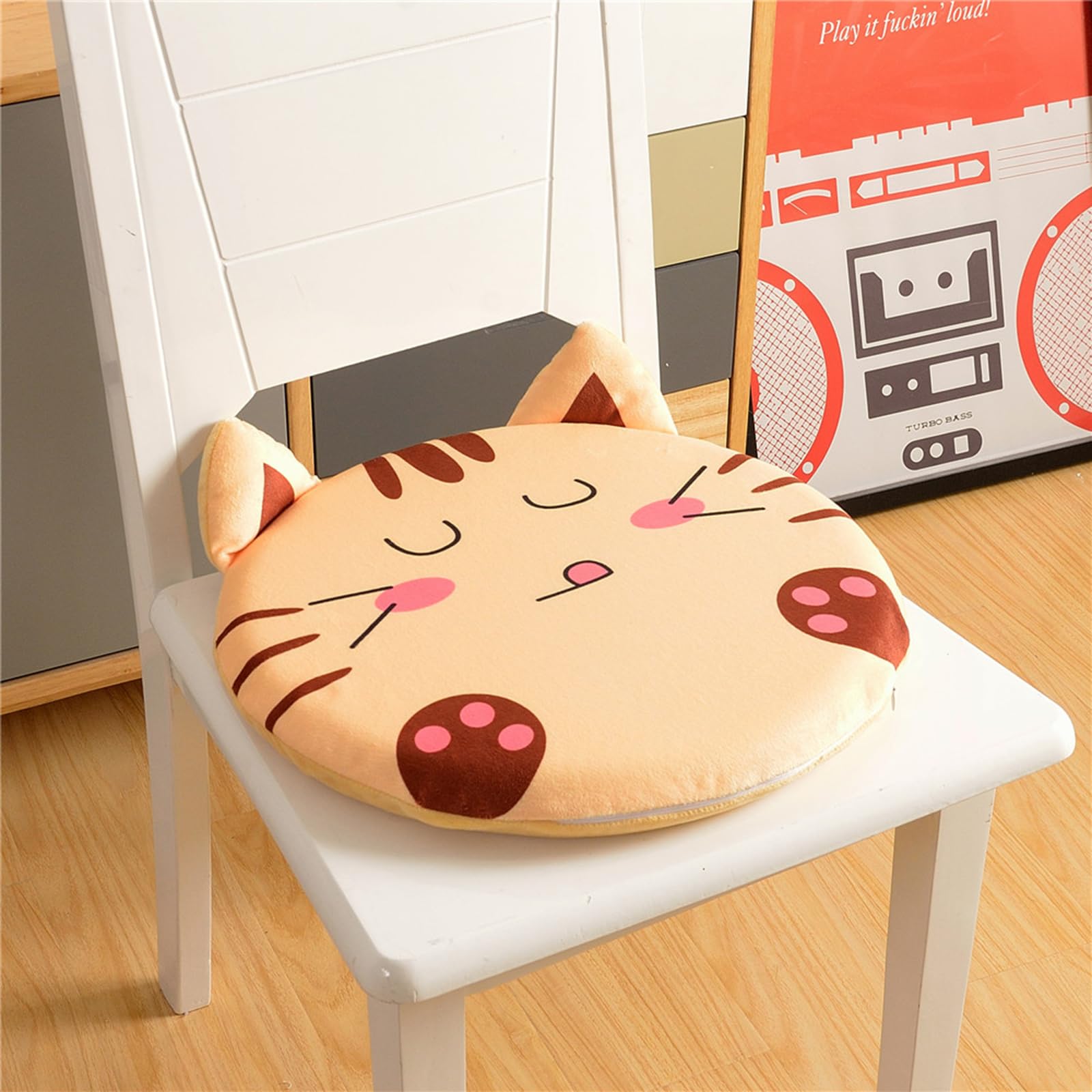 LweiPsqLin Cute Animals Shaped Seating Cushion Sofa Chairs Floor Pillow for Kids Girls Reading Nook Watching TV Bed Room Decoration,Cozy Floor Cushion. (1.8