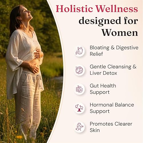 Miniatura 5 de Nourished Natural Health Detox + Debloat - Cardo mariano y raíz de diente de león Suplemento vegano para mujeres - Alivio de la hinchazón y apoyo de