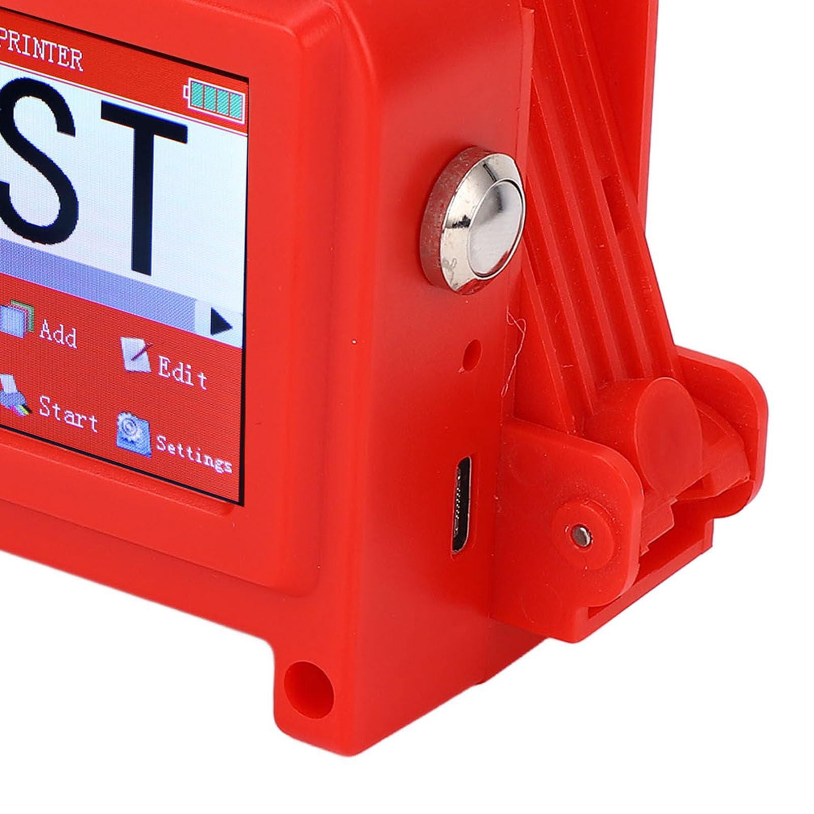 ViaGasaFamido Handheld-Tintenstrahldrucker mit 2,8-Zoll-Touchscreen 12,7 Mm für Stoff, Holz, Karton, Kunststoff, Industrieverpackung, Datum, Barcode, QR-Code-Markierung
