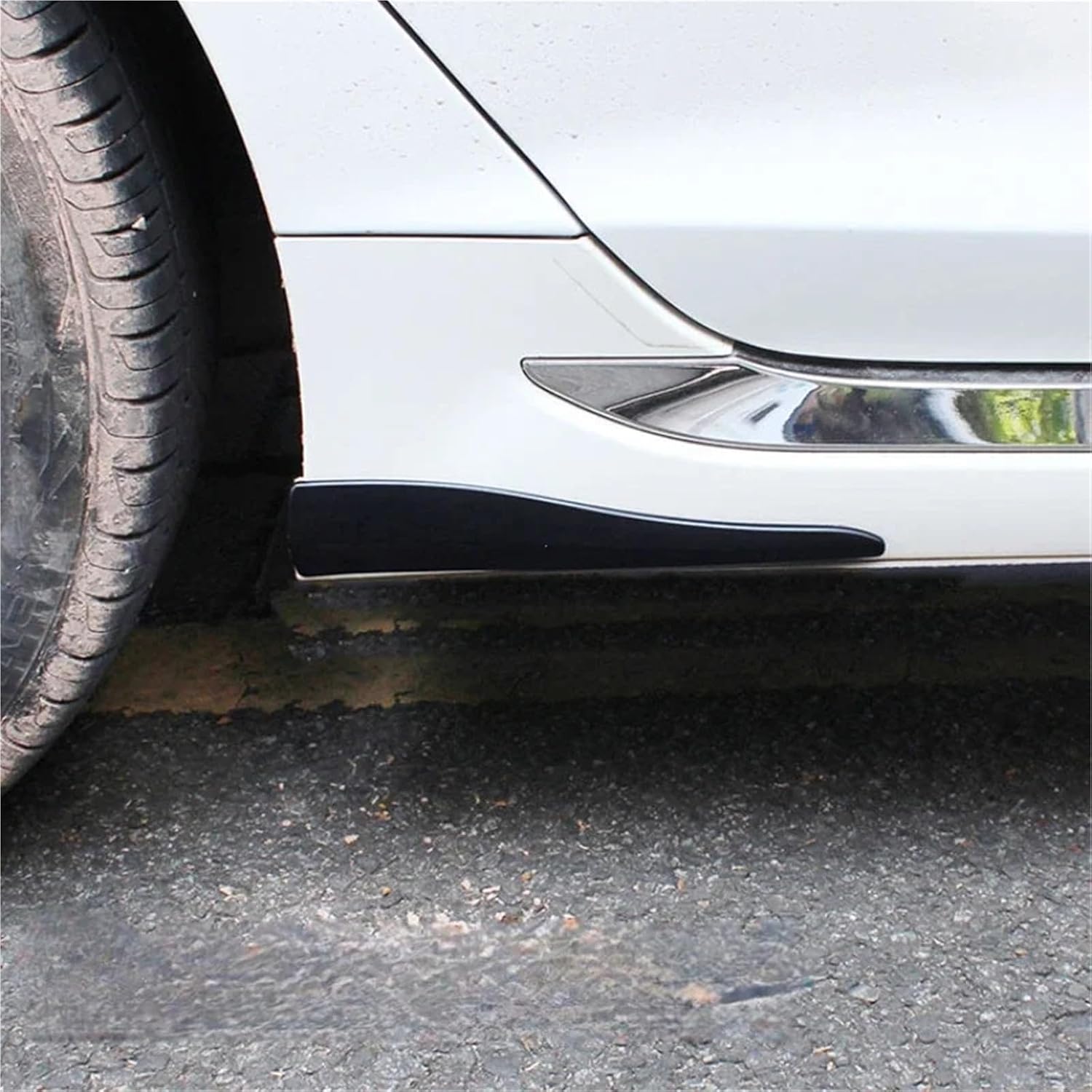4Pcs Door Strip Collision Protection(White 28x5cm)