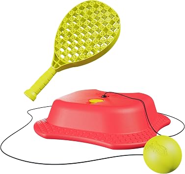 Swingball All Surface Tetherball Tennis Set Portable Outdoor Game for Kids & Adults Includes Paddles & Ball Backyard, Lawn, or Park Active Play Family Fun, Easy Setup & Storage