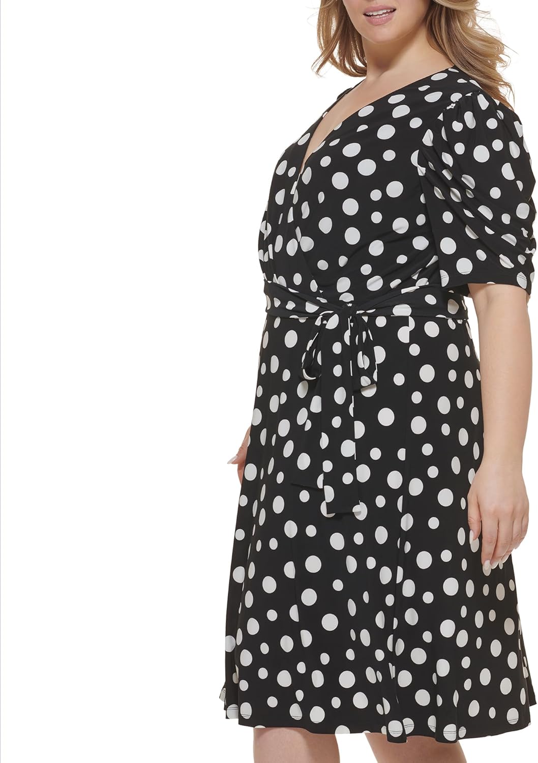 Tommy Hilfiger Womens Casual Short Sleeve Wrap Dress - Image 3