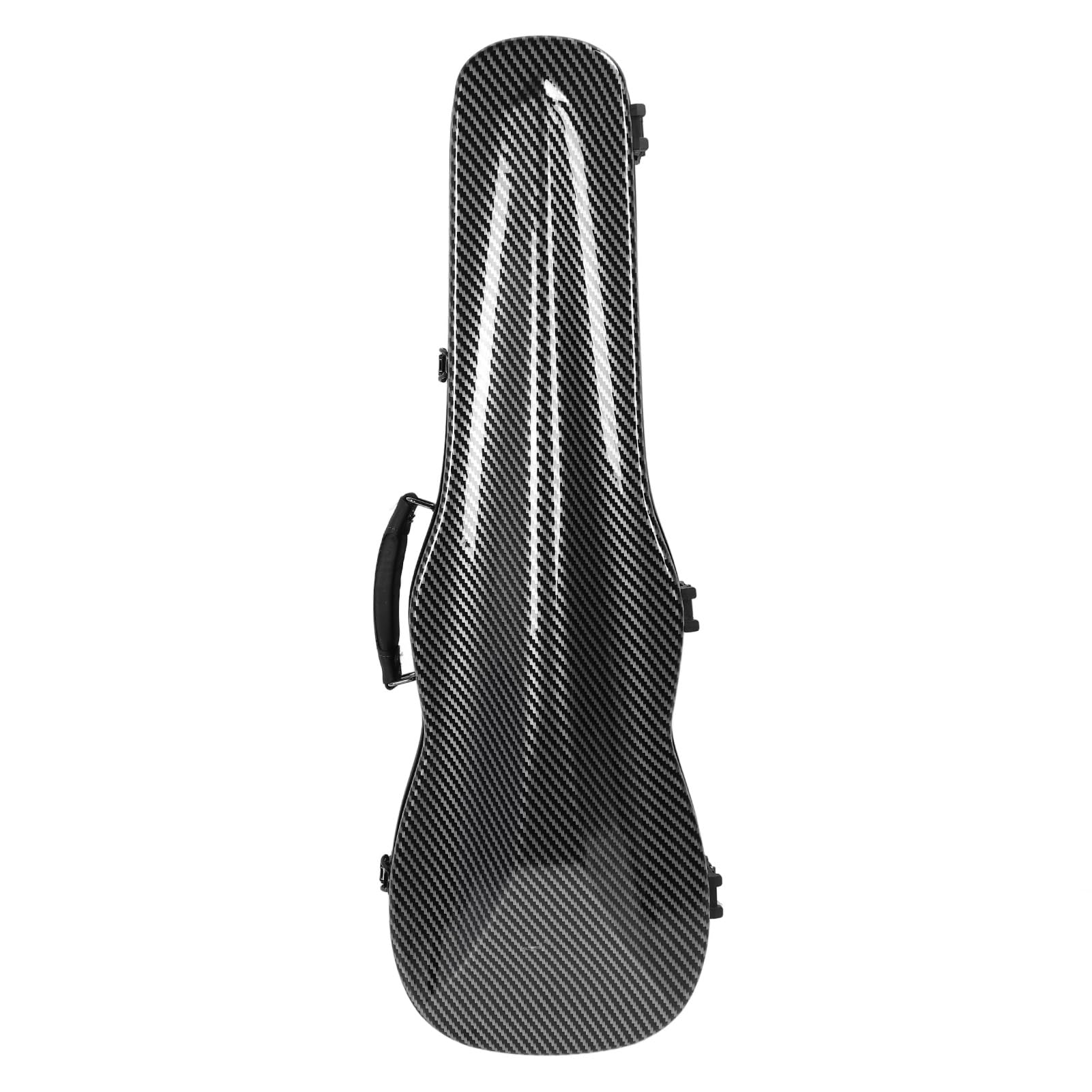 Custodia per Violino 4/4 in Fibra di Carbonio Nera Resistente Agli Urti con Interni di Lusso per una Conservazione, Perfetta per i Musicisti