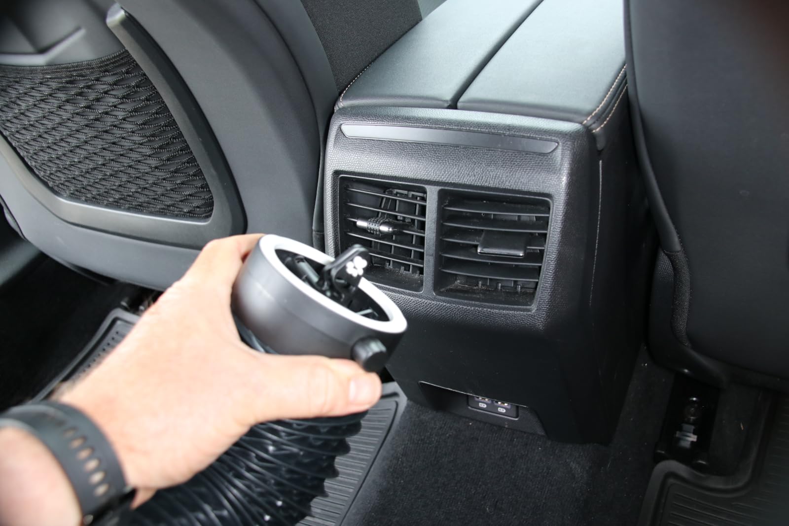 Doggyfresh Ventilazione, raffreddamento per cani in auto (bianco)