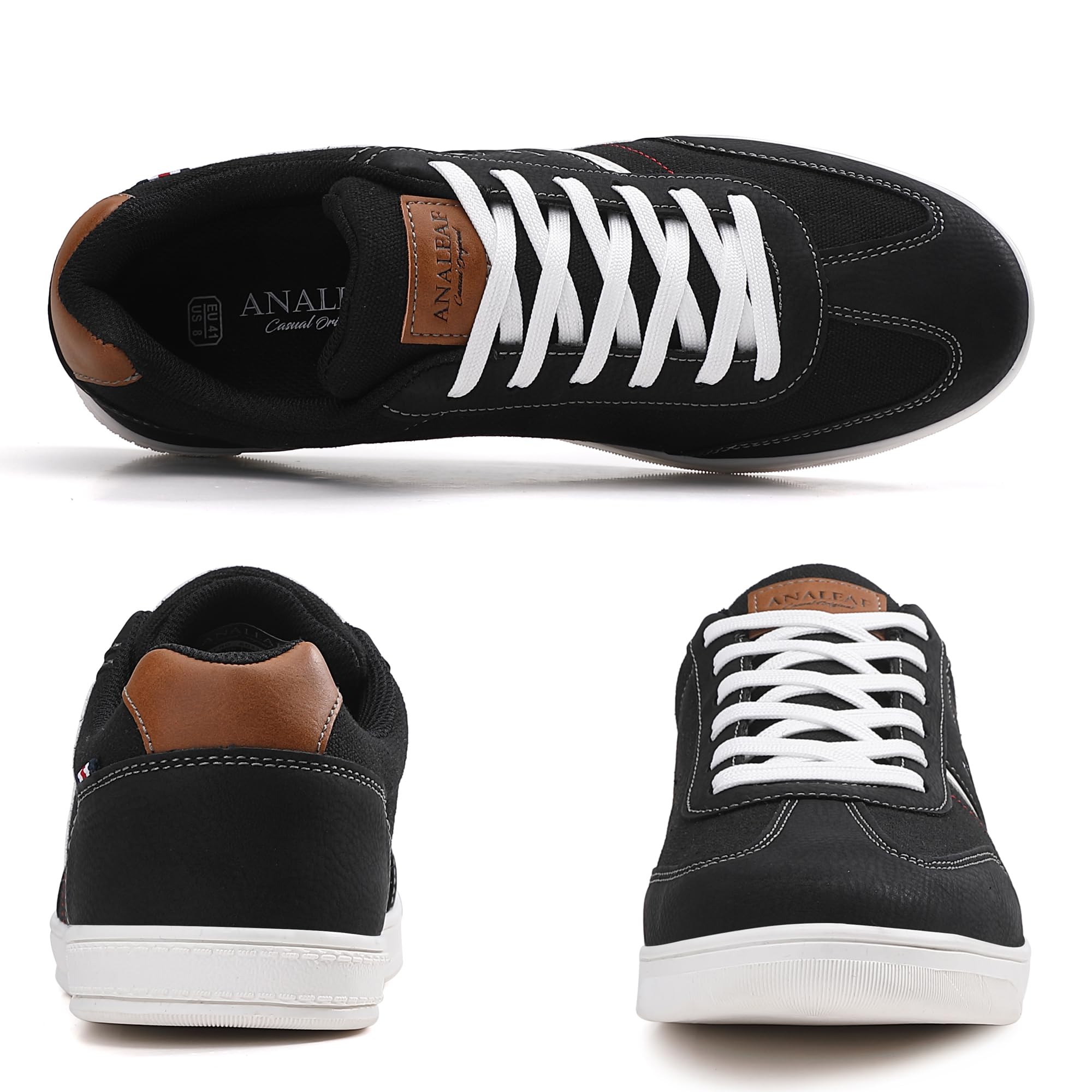 ANALEAF Scarpe Casual da Uomo Scarpe da Ginnastica Scarpe da Passeggio Dimensioni 41-46 EU