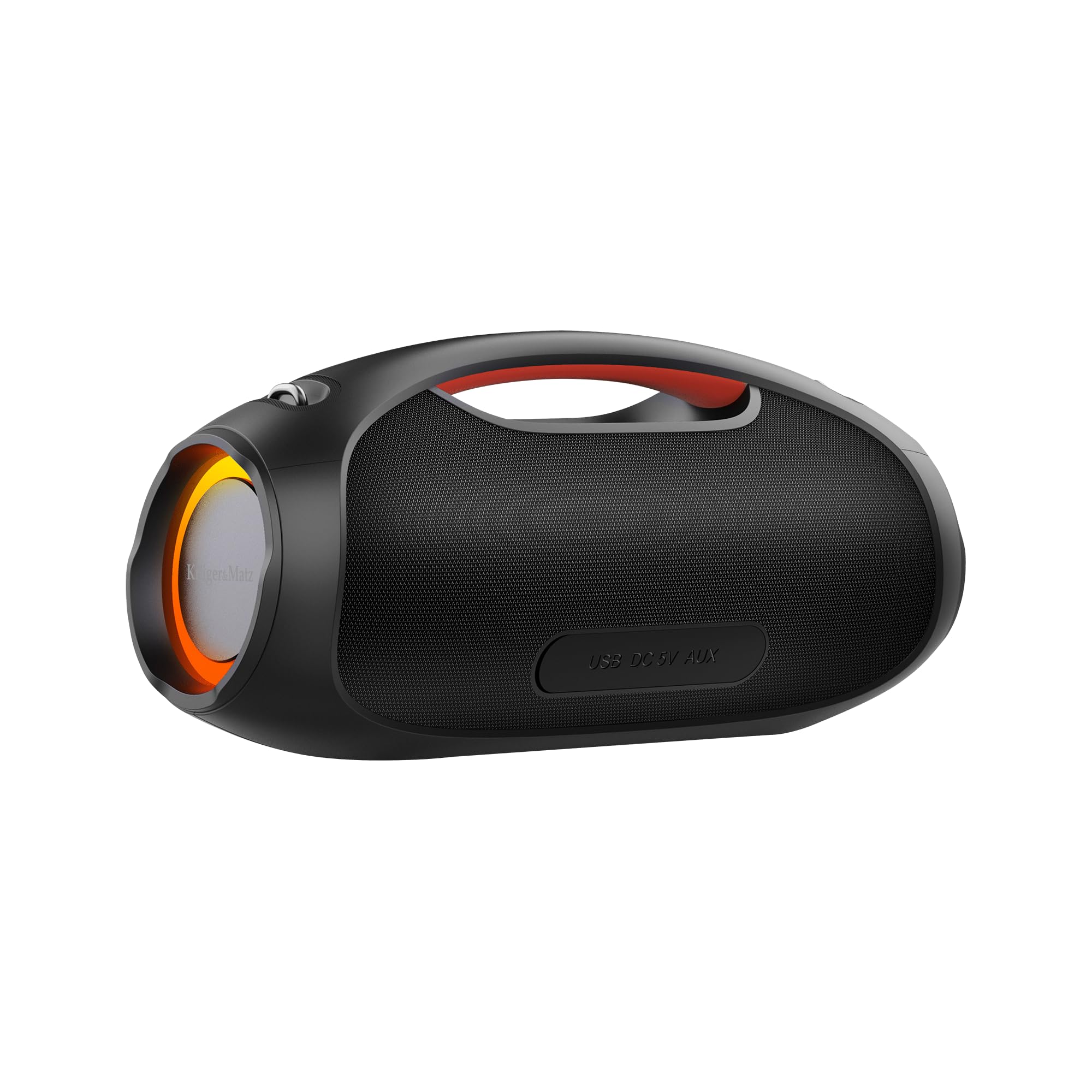 Krüger&Matz Głośnik Bezprzewodowy Bluetooth Street X-BASS Moc 60 W Ochrona IPX6 Podświetlenie RGB KM0572