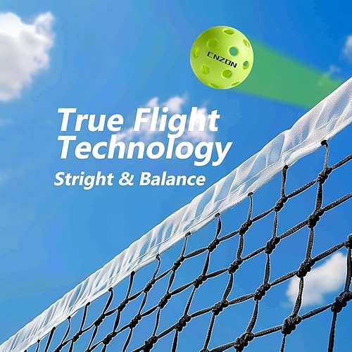 Miniatura 7 de Paletas de pickleball Pickleball, bola de pickleball aprobada por USAPA de fibra de vidriografito con 4 bolas de pickleball y bolsa de pickleball,