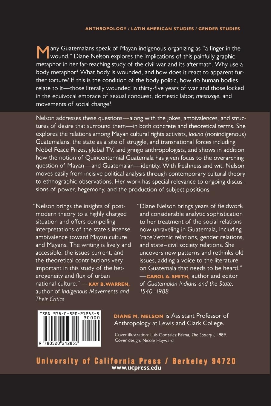 A Finger in the Wound: Body Politics in Quincentennial Guatemala