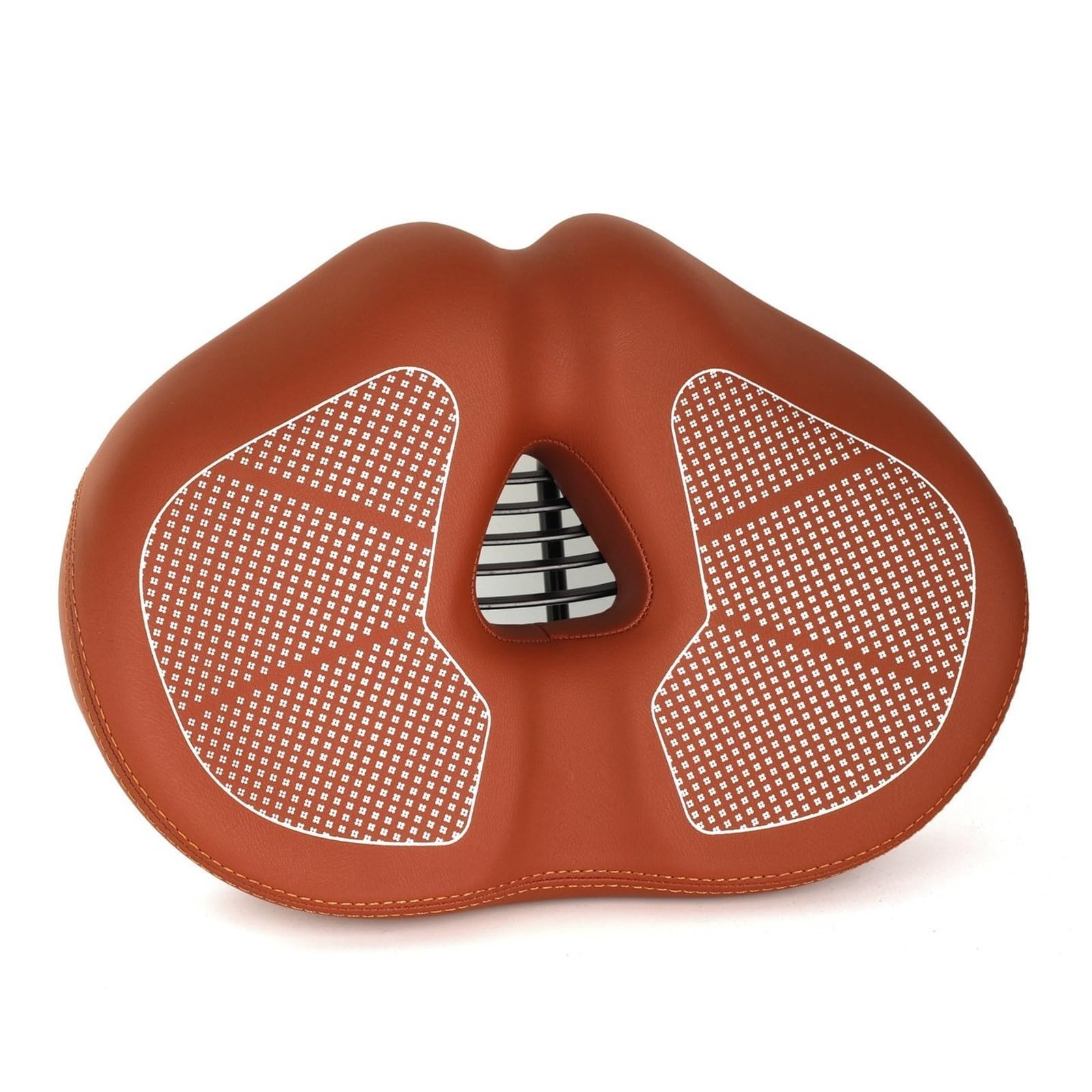 Moto Selle Siège de moto Coussin de siège de vélo sans nez, rembourrage Extra épais, confortable, Absorption des chocs, selle de vélo adaptée au vélo de route de montagne