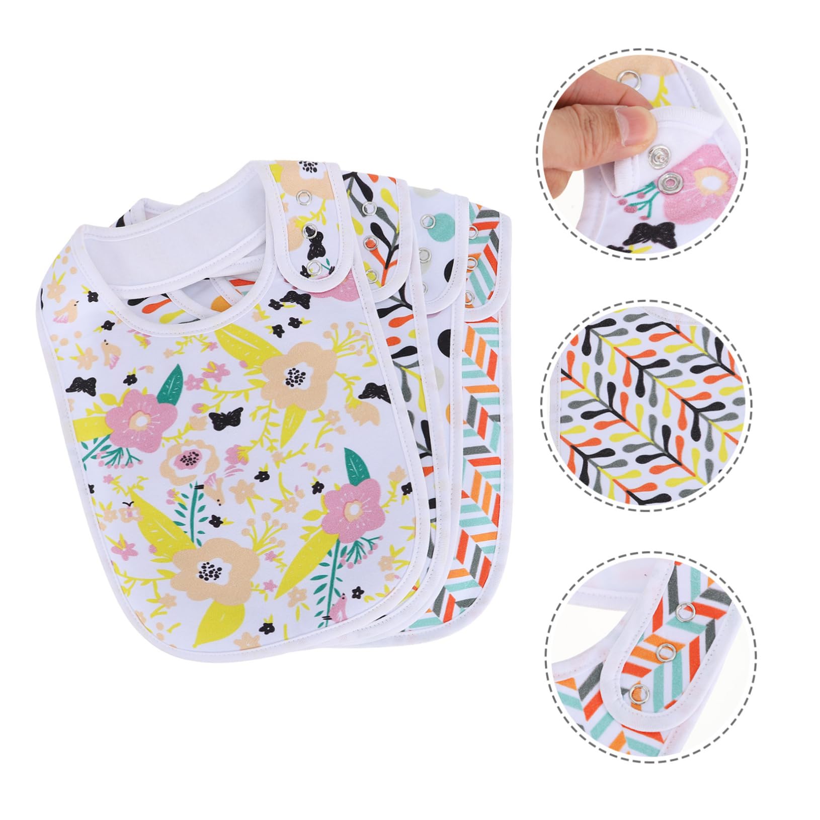 TOYANDONA 8 Piezas Babero De Bebé Paños De Bebé Baberos De Muselina Para s Toallas De Baberos De Baba Toallas De Para a Absorbente De Sudor Regalo De Baby