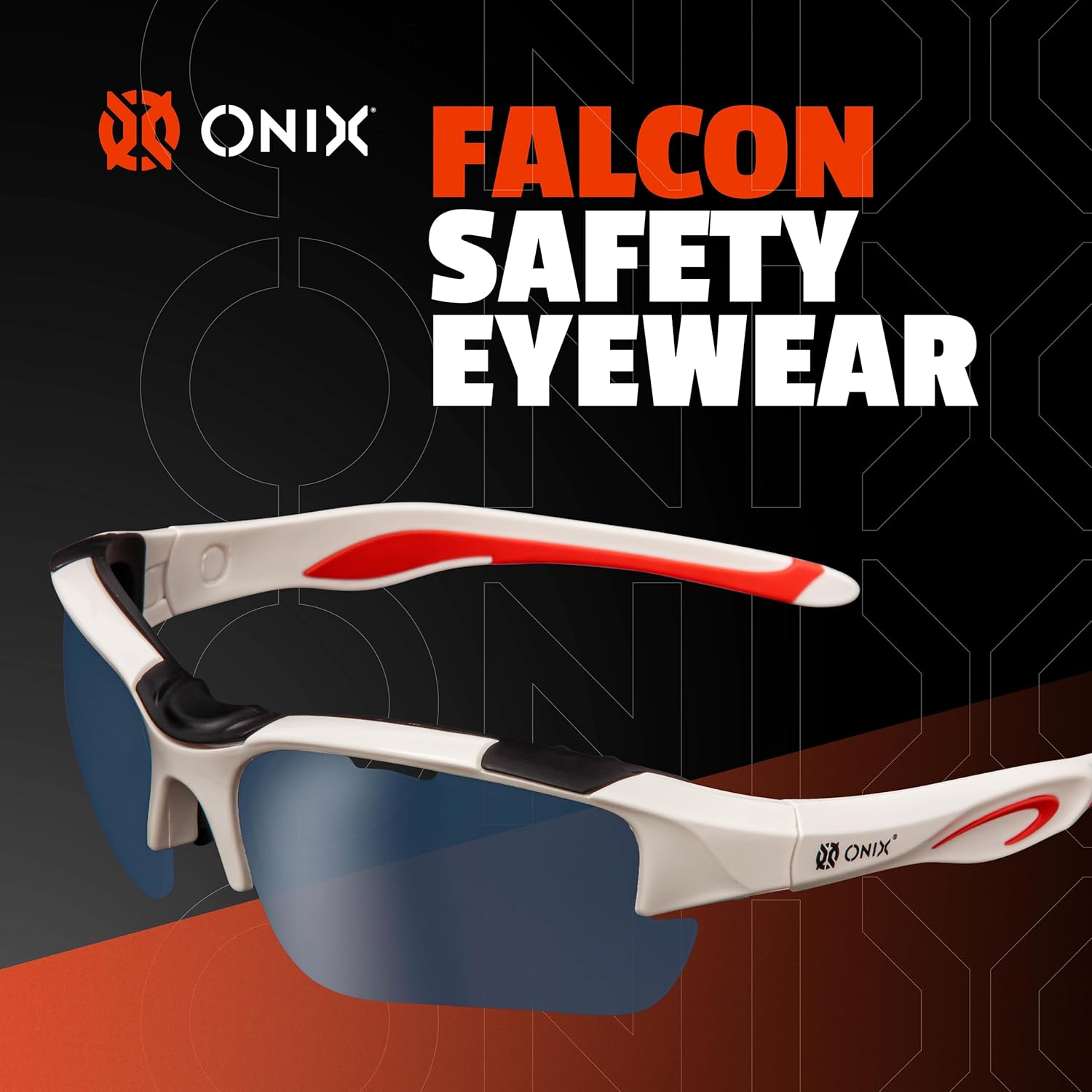 ONIX Pickleball Falcon Eyewear Sun Protection Non-Slip Nose Piece Modern and Lightweight Secure Design - Image 2