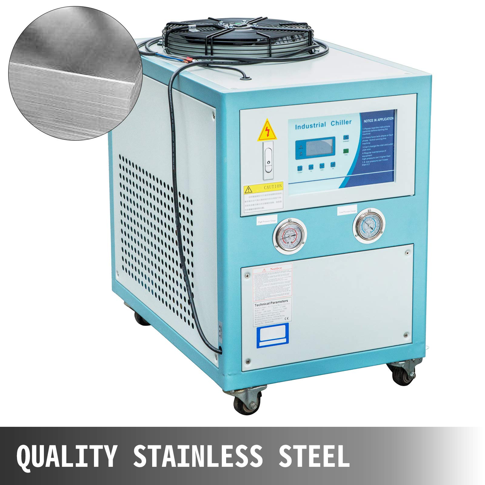 Buy VEVOR Water Chiller 1Ton, Capacity Industrial Chiller 1Hp, Air