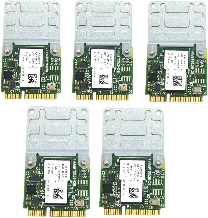 5pcs/set New Broadcom BCM970015 70015 Crystal HD Video Decoder Mini PCI-E Adapter 1080p AW-VD920H