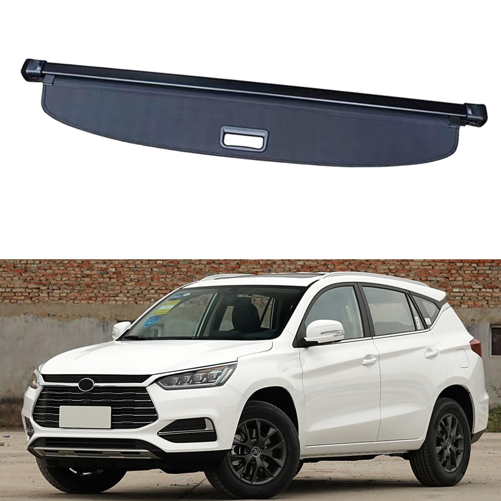 SXLGDW Car Retractable Rear Trunk Parcel Shelf,Compatible with BYD Song,Car parts