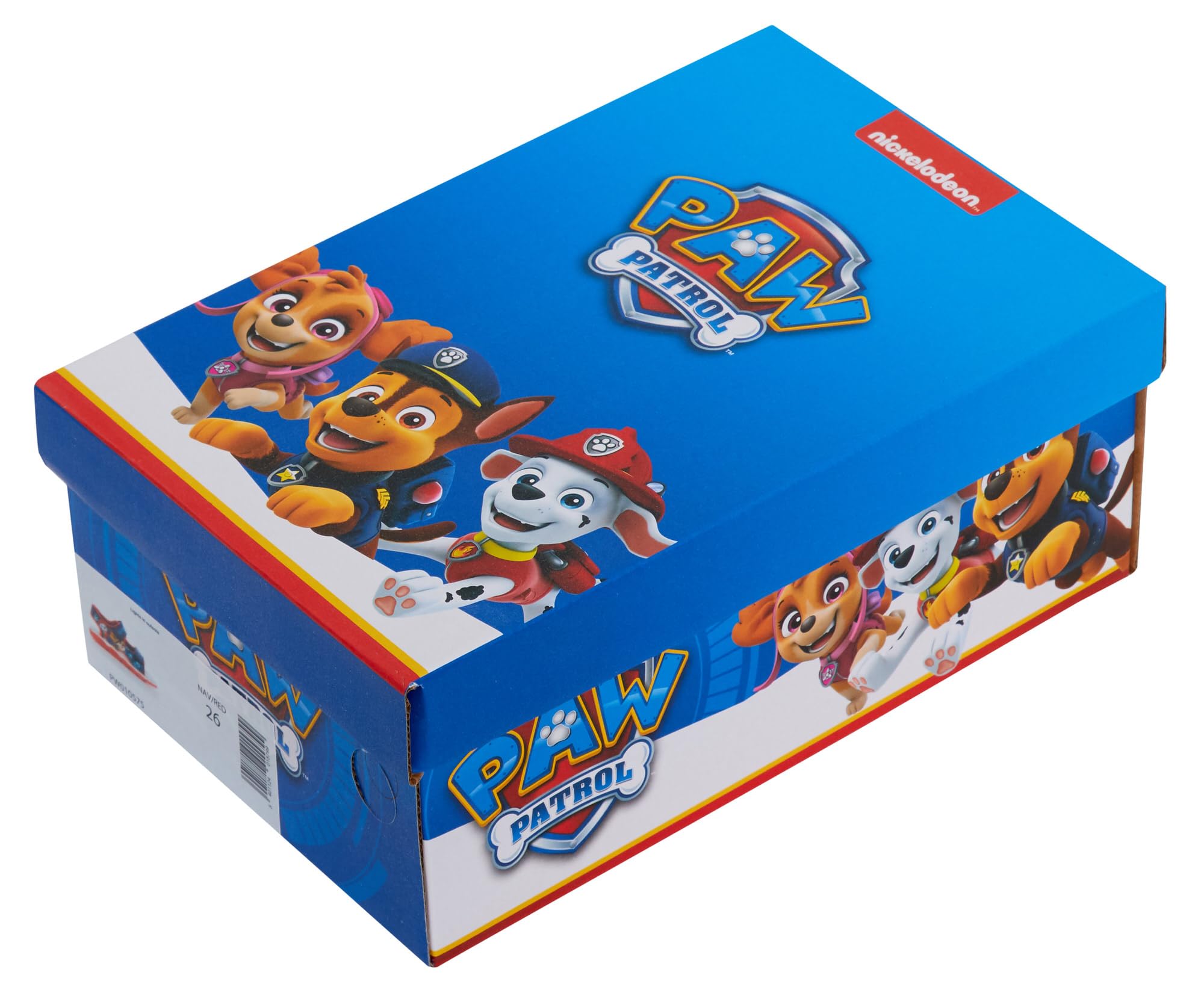 Paw Patrol Sandalias deportivas iluminadas para niños, con puntera abierta, fáciles de sujetar, zapatos de verano para niños