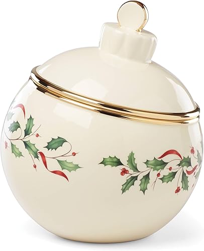 Miniatura 5 de Lenox 890765 - Tarro de caramelos de adorno navideño
