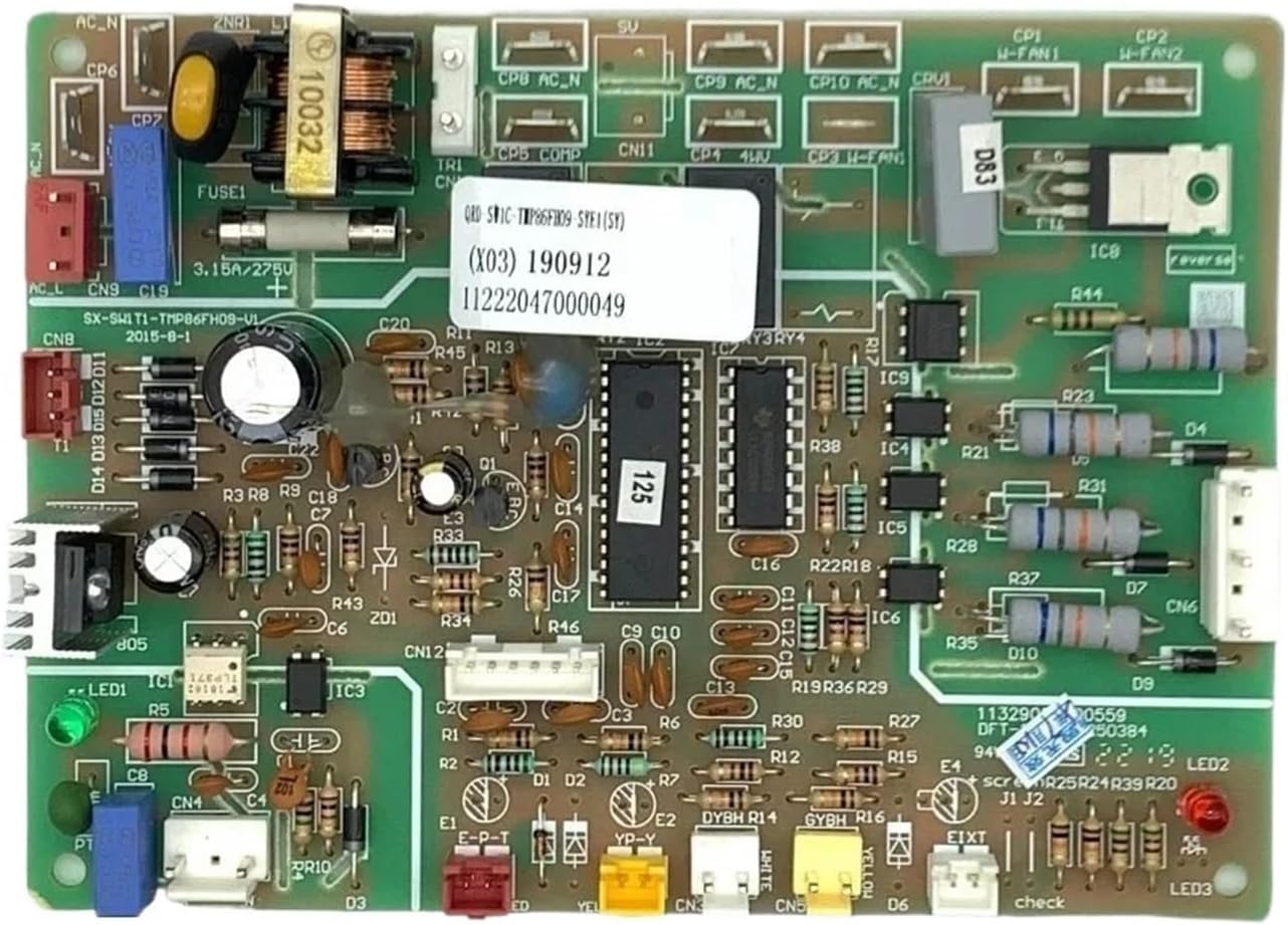 Air Conditioning Motherboard， 11222047000049 QRD-SW1C Circuit PCB 000804BHCE2 ，Compatible For AUX Central Air Conditioner
