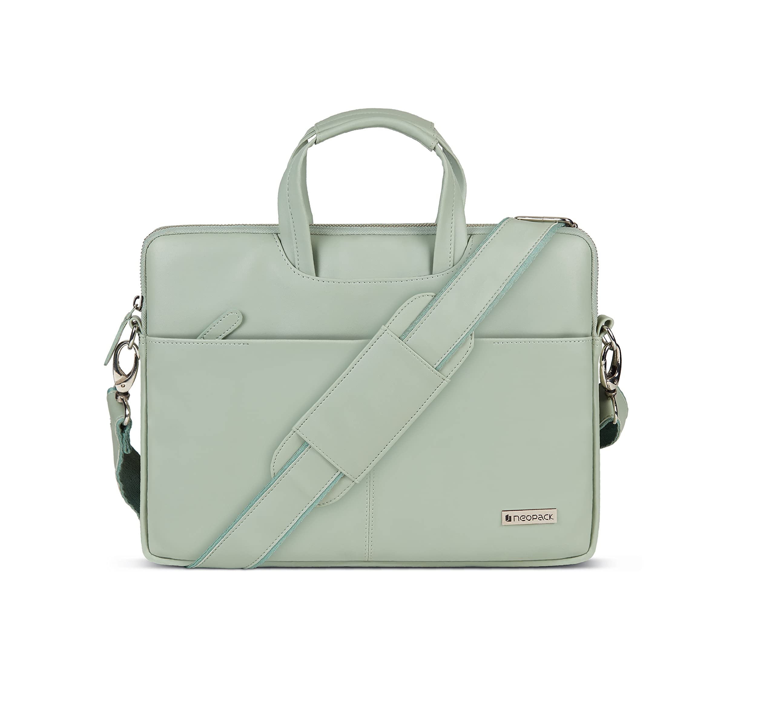 Neopack Faux Leather Sleeve for Upto 14.2" Macbooks - Mint Green (B0BBB8Y5ZQ) Amazon Price History, Amazon Price Tracker