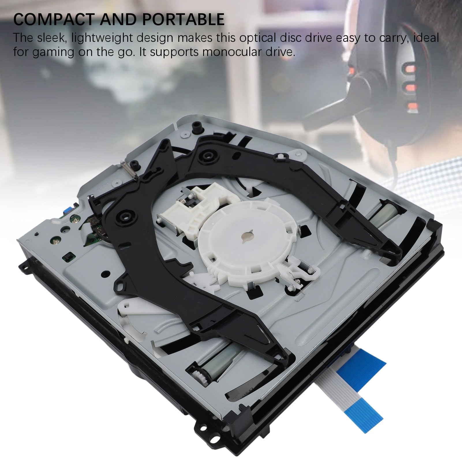 Kadimendium Unità DVD per Console di Gioco Prestazioni Affidabili per Slim 2000 CHU-2015 20XX Caratteristiche Funzione Plug and Play