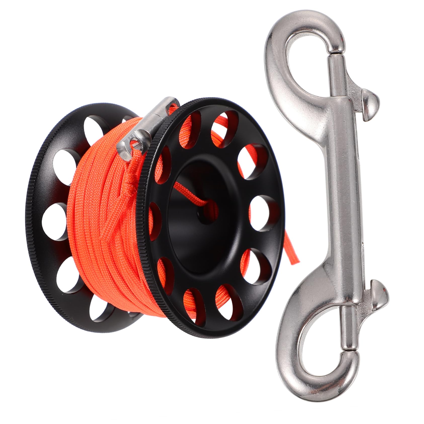KESYOO 1set Diving Spool Reel Spool Snap Clip Floating Design Lightweight Compact for Scuba Divers Essential Underwater Equipment