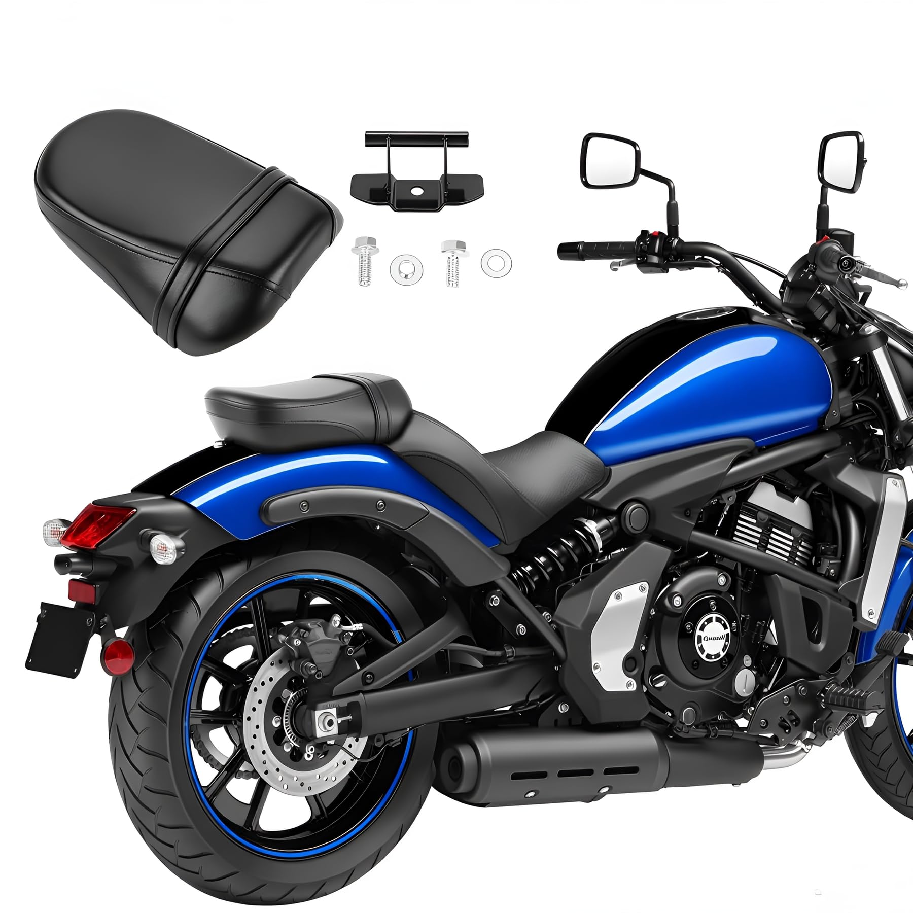 Amazon | 後部座席用ピリオンシート カワサキ バルカン S 650 VN650