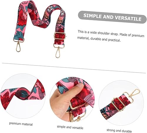 Miniatura 9 de EXCEART 8 pcs Backpack Straps Nylon Bag Strap Cross Body Bag Strap Purses Crossbody Strap Canvas Crossbody Strap Buckle Straps Long Handbag Strap