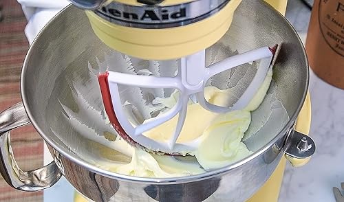 Miniatura 4 de New Metro Design PC-THR BeaterBlade y juego de conductos de vertido, compatible KitchenAid 4.5 cuartos de galón, mezclador de pie de cabeza