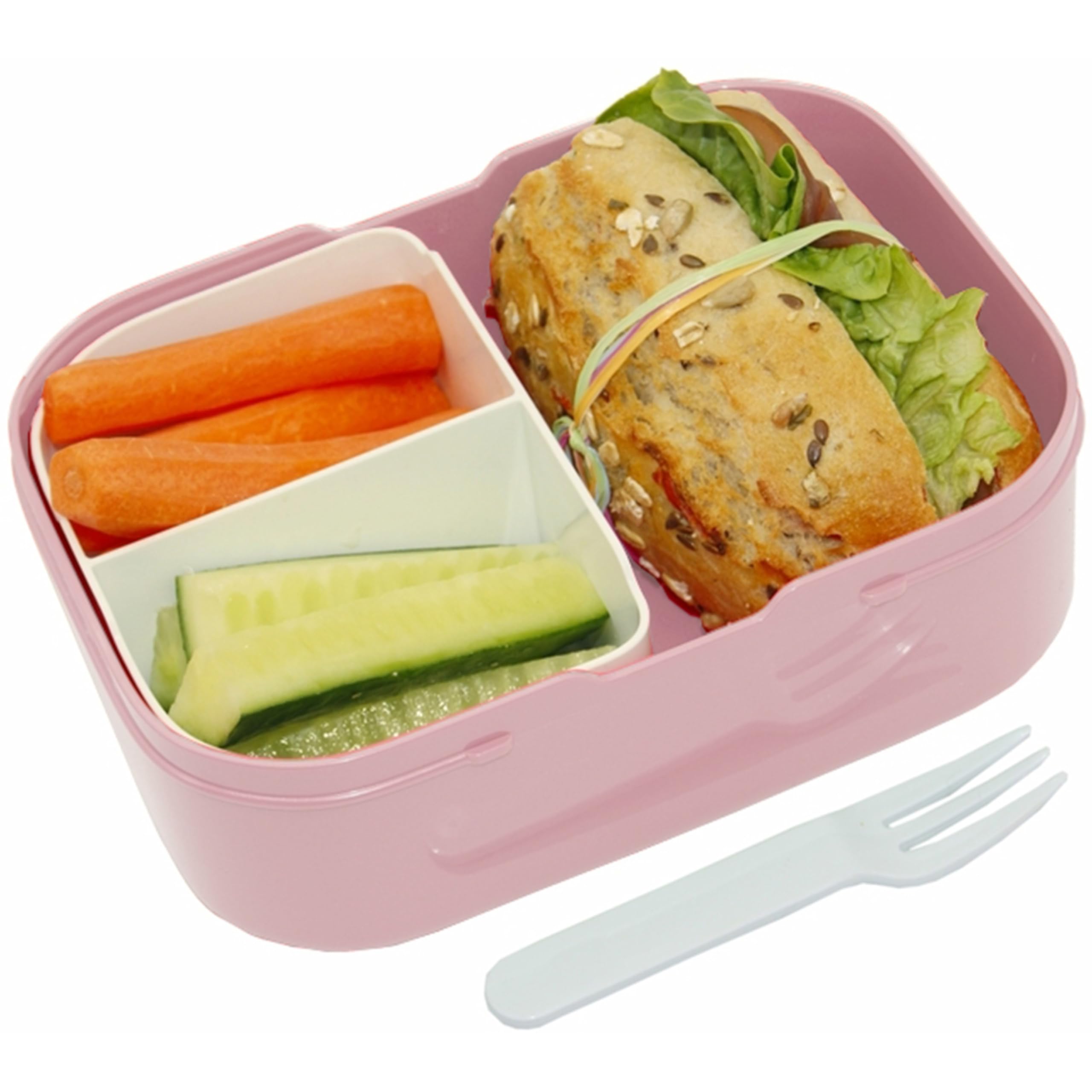 4ou Design Mepal Set Brotdose & Trinkflasche personalisiert mit Namen – Silhouette Katze – Auslaufsicher, Bento Einsatz rausnehmbar, inkl. Snackgabel – BPA frei – Geschenk für Kinder (Cool Pink)