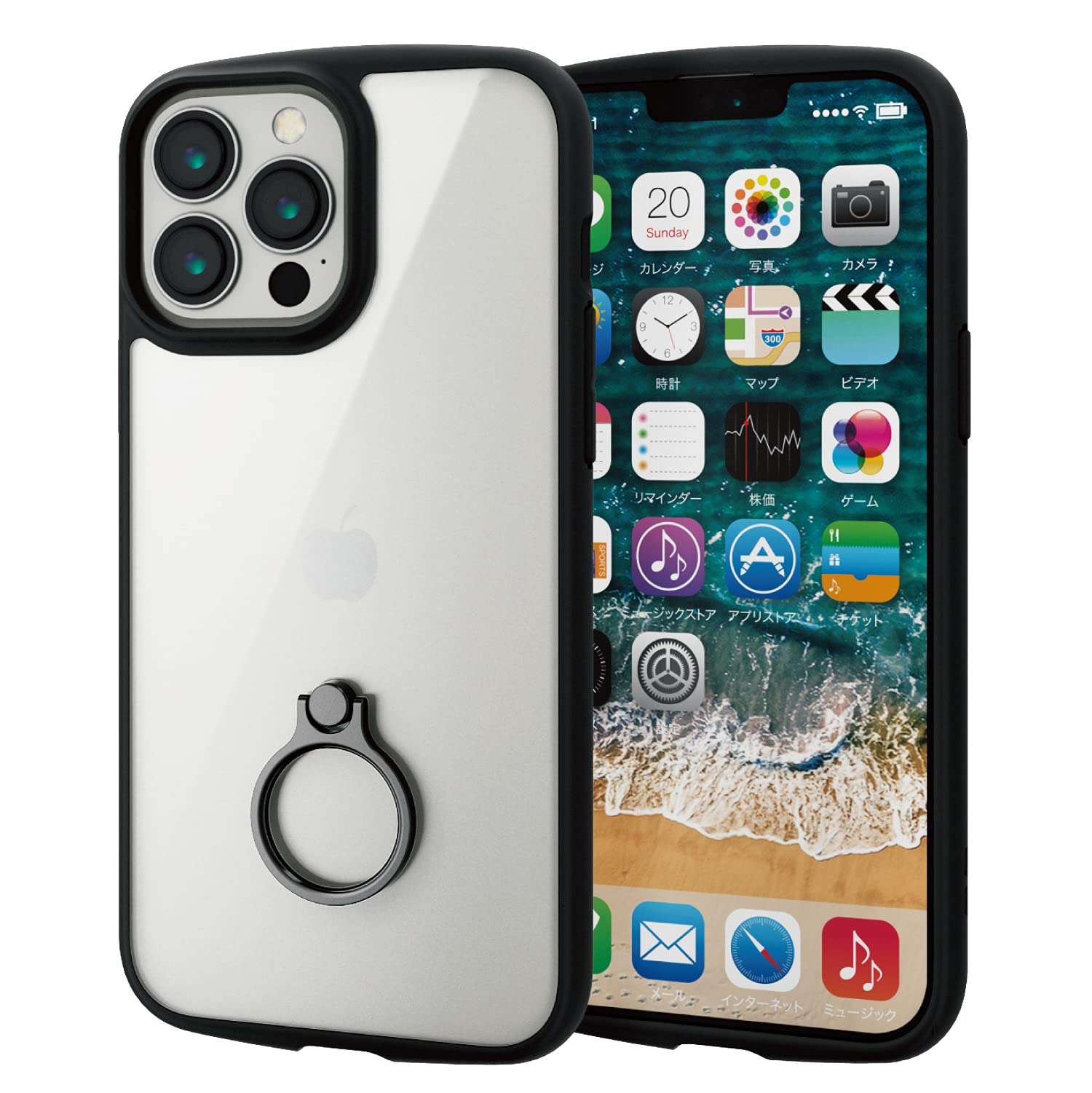 Amazon.co.jp: エレコム iPhone 13 Pro Max/ハイブリッドケース/TOUGH 